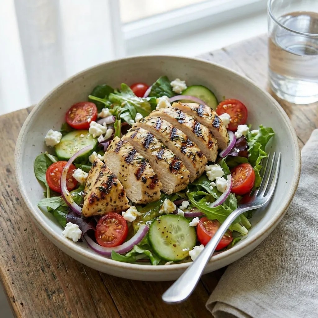 Grilled chicken salad