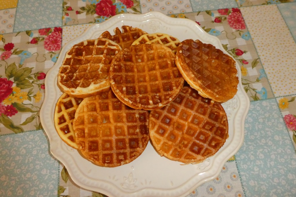 Lisa's protein-packed Bisquick waffles