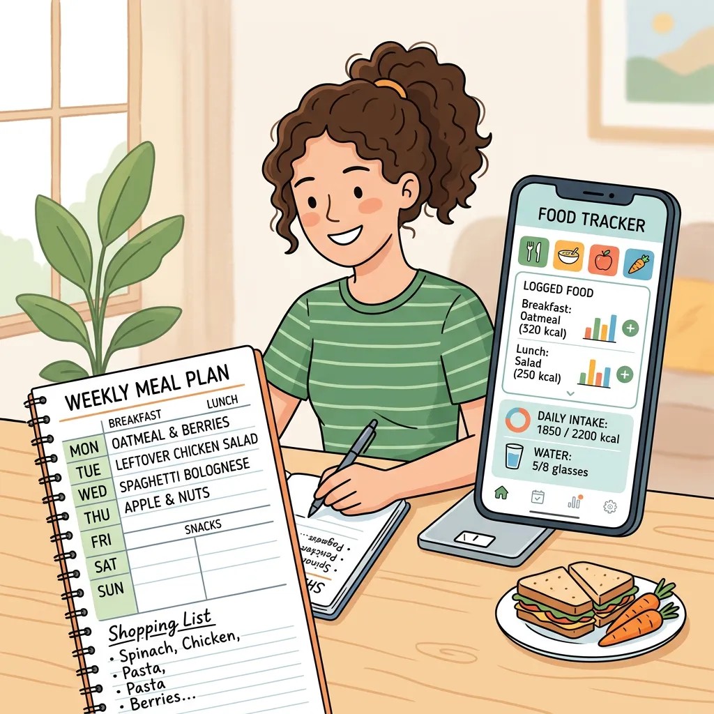 The importance of meal planning and tracking. 