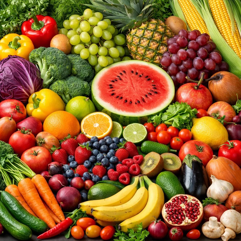 Fruits and Vegetables 