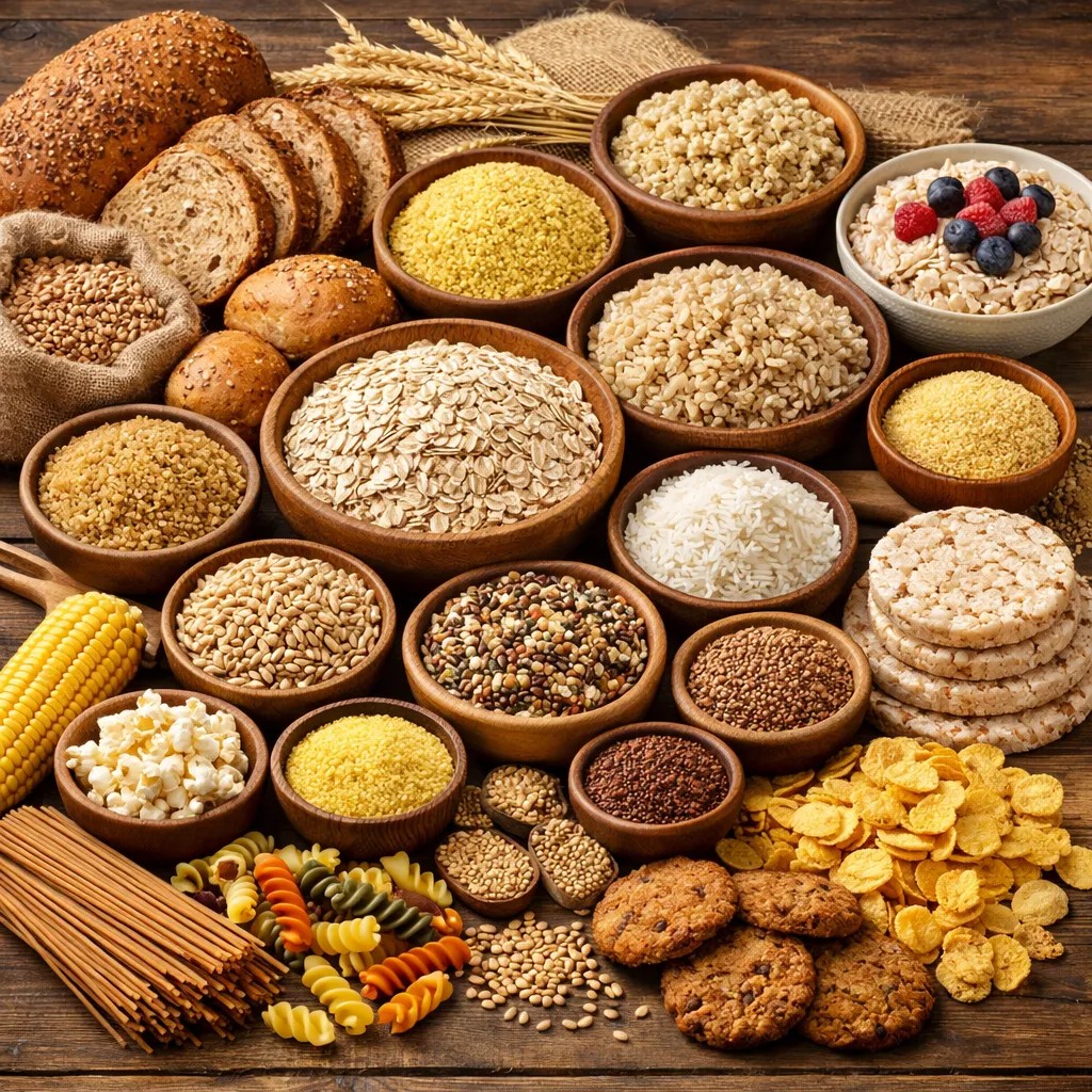 Grains - one of the five food groups. 