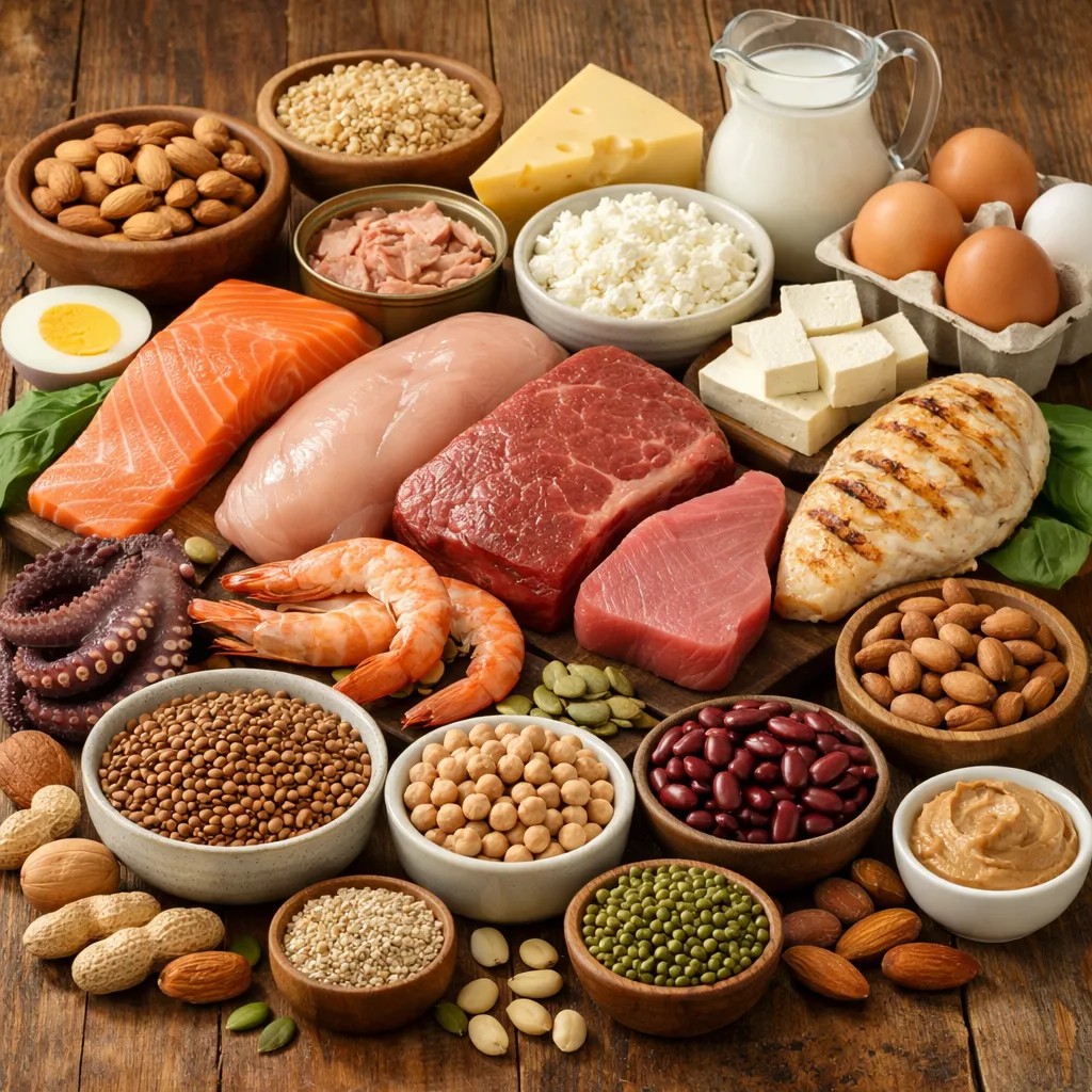 Protein- one of the five food groups