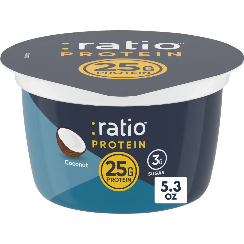 Ratio coconut yogurt